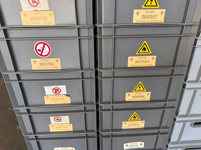 Pallet met bordstickers - veiligheid en markering - afbeelding 27 van  27
