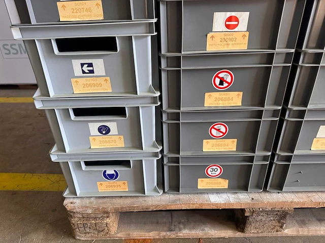 Pallet met bordstickers - veiligheid en markering - afbeelding 21 van  30