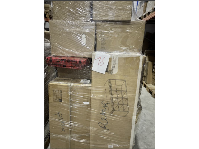 Pallet met ca. 12x diverse home & living meubelen - afbeelding 3 van  7
