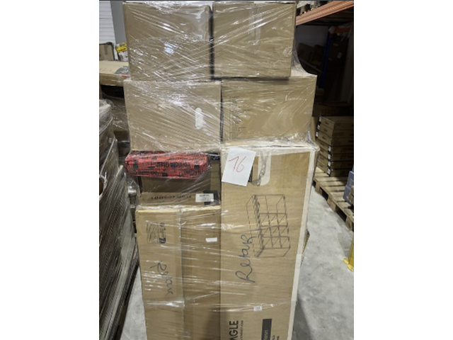 Pallet met ca. 12x diverse home & living meubelen - afbeelding 6 van  7