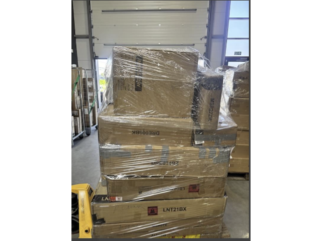 Pallet met ca. 17x diverse home & living meubelen & opbergartikelen - afbeelding 4 van  7