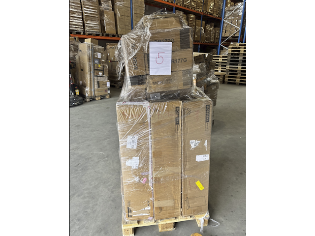 Pallet met ca. 22x kledingrekken – moderne & praktische modellen - afbeelding 3 van  6