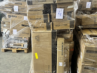 Pallet met ca. 47x kledingrekken & kapstokken – diverse moderne modellen - afbeelding 5 van  6