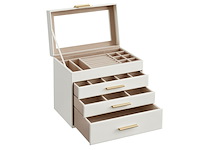 Pallet met ca. 48x beauty & decoratie artikelen – spiegels, sieradenopbergers, accessoires & kaptafels - afbeelding 2 van  6