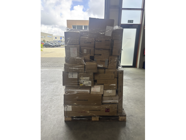 Pallet met ca. 48x beauty & decoratie artikelen – spiegels, sieradenopbergers, accessoires & kaptafels - afbeelding 5 van  6