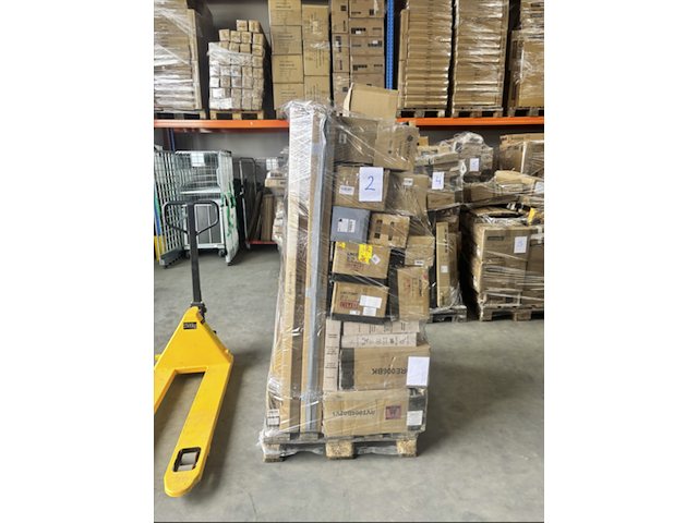 Pallet met ca. 48x beauty & decoratie artikelen – spiegels, sieradenopbergers, accessoires & kaptafels - afbeelding 6 van  6