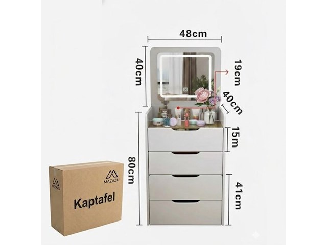 Pallet met ca. 9x kaptafels – 1 model - afbeelding 1 van  6