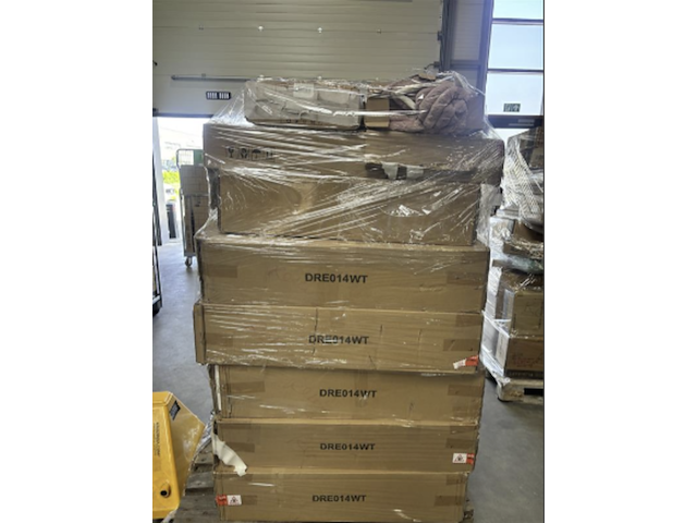 Pallet met ca. 9x kaptafels – 1 model - afbeelding 4 van  6