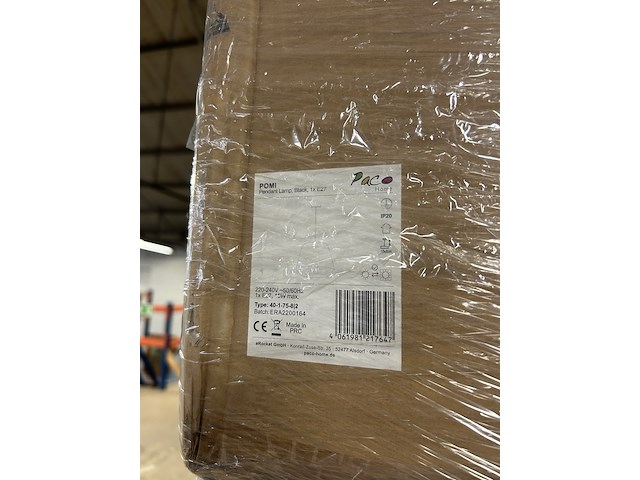 Pallet met design verlichting, paco home - afbeelding 4 van  6