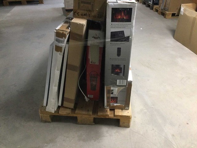 Pallet met diverse elektrische artikelen. - afbeelding 3 van  5