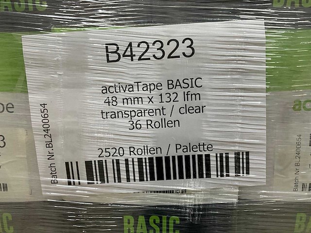 Pallet met diverse tapes (3x) - afbeelding 1 van  2