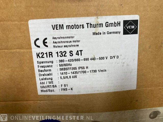 Pallet met elektromotoren - afbeelding 8 van  18