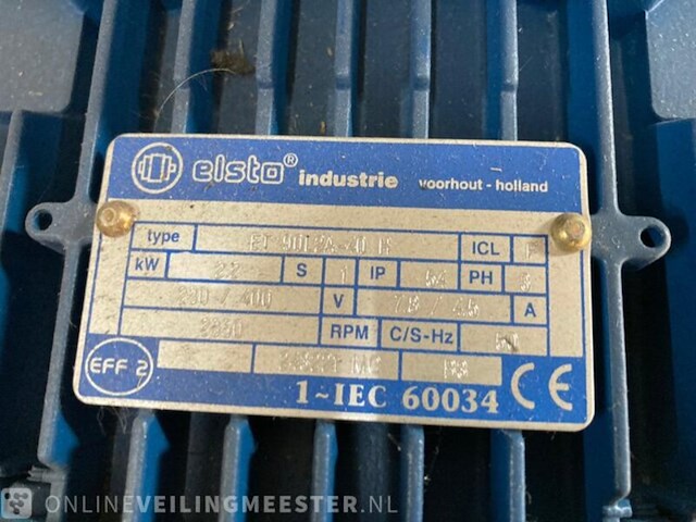 Pallet met elektromotoren - afbeelding 9 van  18