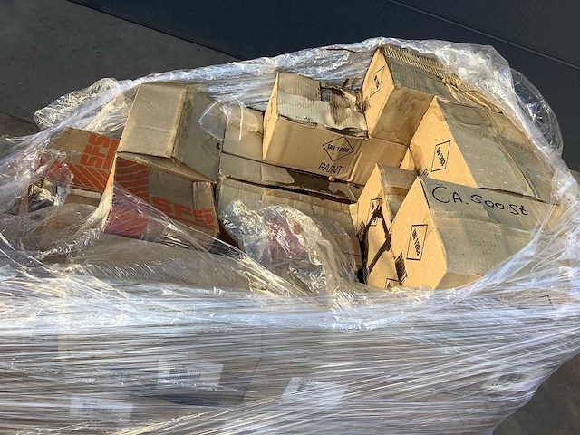 Pallet met hammerschlag - afbeelding 2 van  2