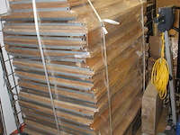 Pallet met houten legborden - afbeelding 2 van  7