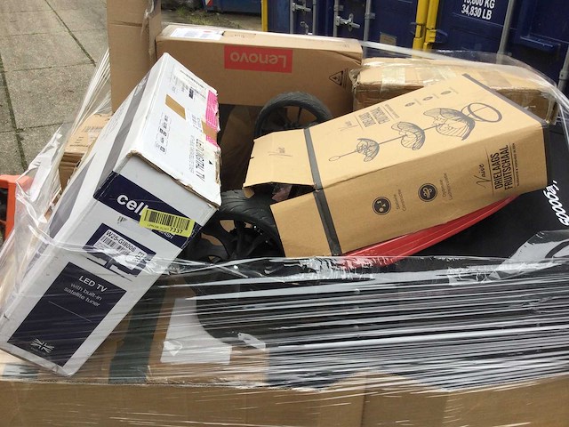 Pallet met huishoudelijke artikelen - afbeelding 2 van  4