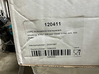 Pallet met lpde blokzakken en zijvouwzakken (3x) - afbeelding 1 van  4