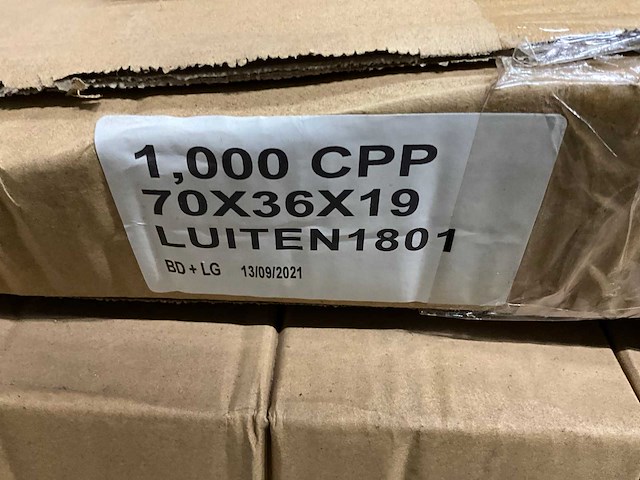 Pallet met lpde blokzakken en zijvouwzakken (3x) - afbeelding 3 van  4