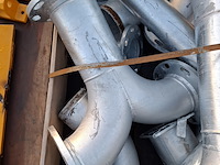 Pallet met o.a. y-buis, bochten met flens - afbeelding 3 van  6