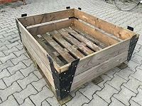 Pallet met omranding - pallet - afbeelding 2 van  2