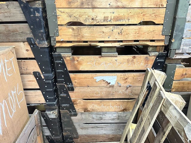 Pallet met opzetranden (42x) - afbeelding 4 van  5