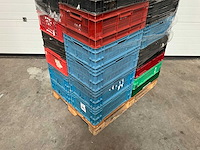 Pallet met partij kratten - afbeelding 2 van  4