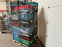 Pallet met partij kratten - afbeelding 4 van  4