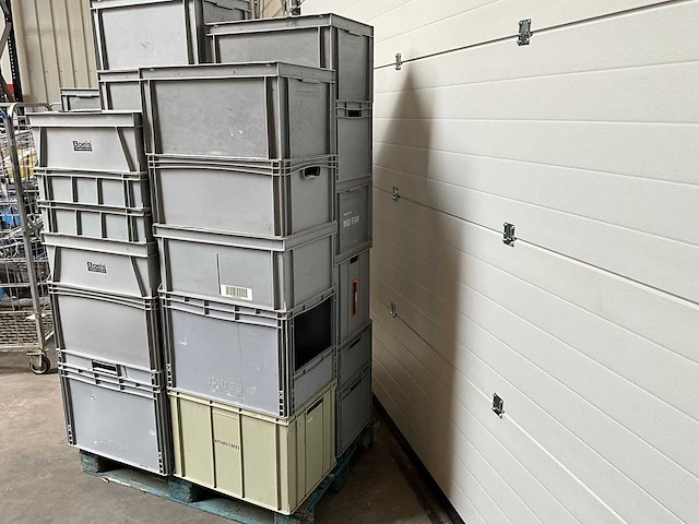 Pallet met partij kratten - afbeelding 3 van  3