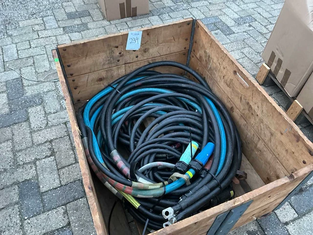 Pallet met powerlock kabels 400a - afbeelding 1 van  2