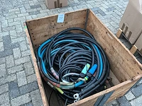 Pallet met powerlock kabels 400a