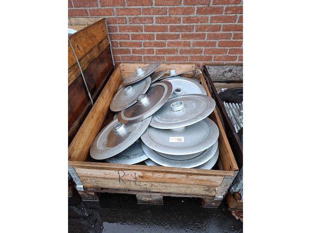 Pallet metalen bemesterschijven - afbeelding 1 van  3