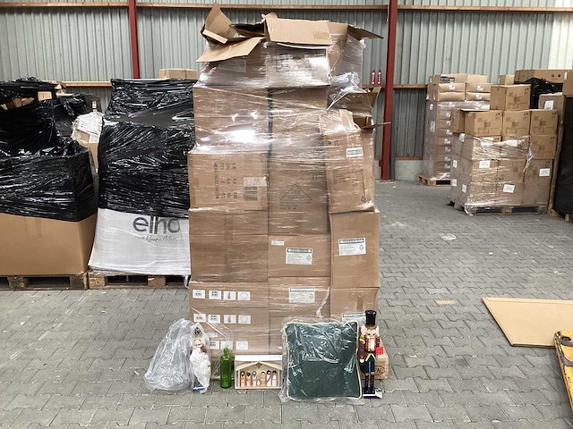 Pallet mix kerstartikelen - afbeelding 1 van  12