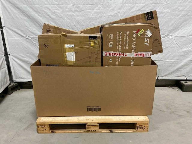 Pallet msi pc schermen / monitors (11x) - afbeelding 8 van  8