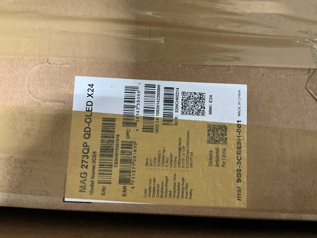 Pallet msi pc schermen / monitors (15x) - afbeelding 4 van  7
