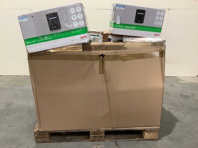 Pallet noodstroomvoorzieningen - retourgoederen - 16 items - afbeelding 2 van  6
