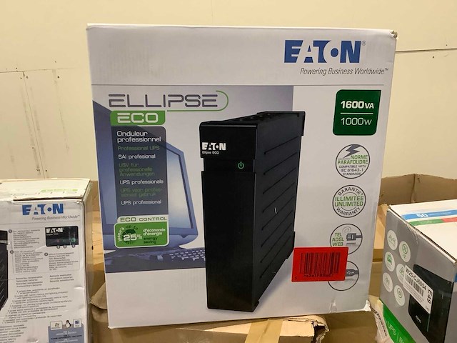 Pallet noodstroomvoorzieningen - retourgoederen - 17 items - afbeelding 3 van  6