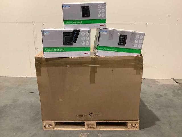 Pallet noodstroomvoorzieningen - retourgoederen - 21 items - afbeelding 2 van  6