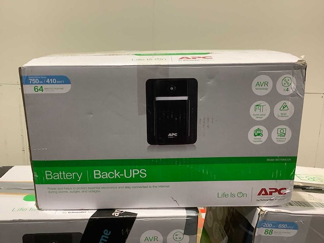 Pallet noodstroomvoorzieningen - retourgoederen - 21 items - afbeelding 3 van  6