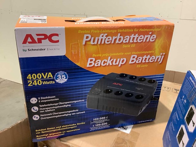 Pallet noodstroomvoorzieningen - retourgoederen - 25 items - afbeelding 4 van  7