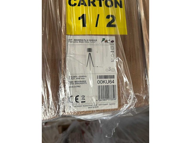Pallet paco home design verlichting ca. 27 lampen - afbeelding 2 van  4