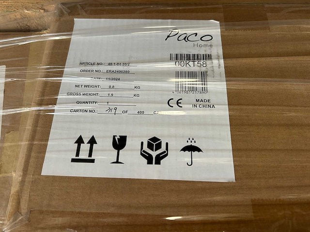Pallet paco home design verlichting ca. 34 lampen - afbeelding 1 van  2