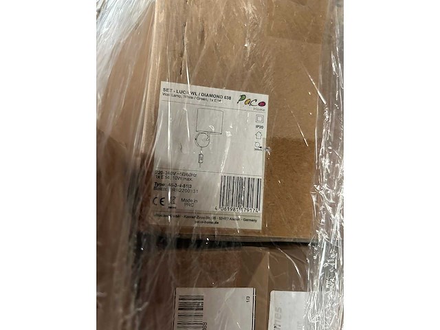 Pallet paco home design verlichting ca. 51 lampen - afbeelding 7 van  7