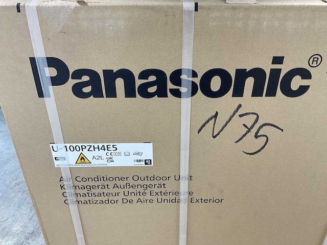 Pallet panasonic airco mix – binnen- en buitenunits 2,8-10kw - afbeelding 2 van  12