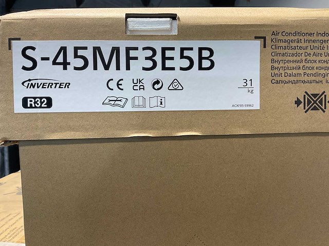 Pallet panasonic airco mix – binnen- en buitenunits 2,8-10kw - afbeelding 5 van  12