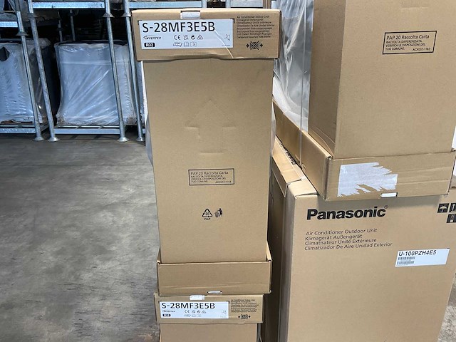 Pallet panasonic airco mix – binnen- en buitenunits 2,8-10kw - afbeelding 7 van  12