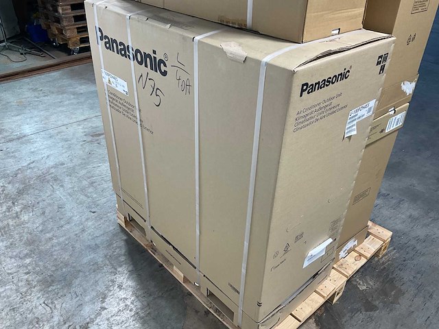 Pallet panasonic airco mix – binnen- en buitenunits 2,8-10kw - afbeelding 11 van  12