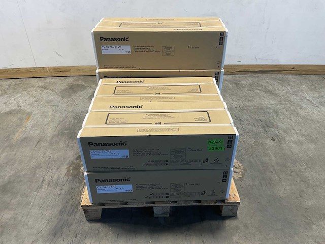 Pallet panasonic binnenunits - mix - cs-bz35zke / cs-xz20xkew - afbeelding 2 van  8