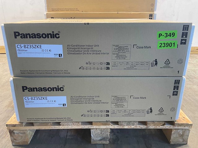 Pallet panasonic binnenunits - mix - cs-bz35zke / cs-xz20xkew - afbeelding 3 van  8