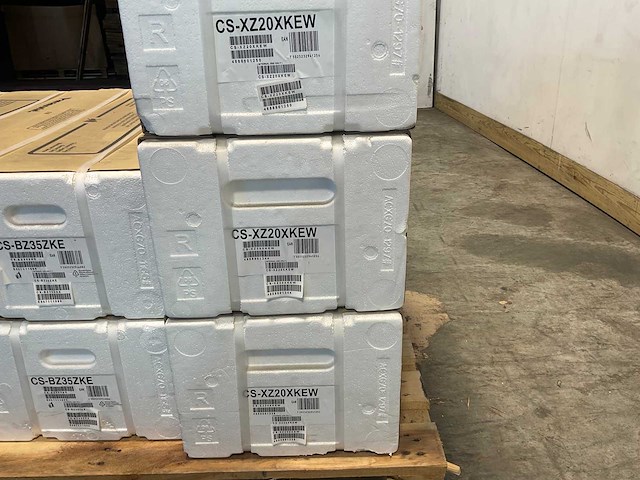 Pallet panasonic binnenunits - mix - cs-bz35zke / cs-xz20xkew - afbeelding 6 van  8