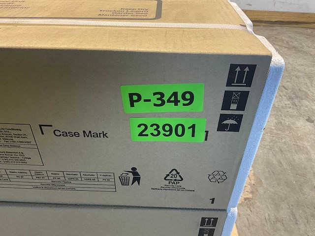 Pallet panasonic binnenunits - mix - cs-bz35zke / cs-xz20xkew - afbeelding 8 van  8